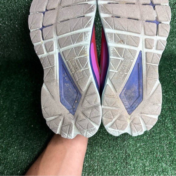 Hoka One One Womens Mach 4 Fiesta Red Running Shoes Sneakers Size 8 B - Picture 10 of 12